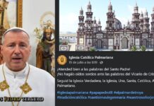 Schizma woła do schizmy: Kościół palmariański wykorzystuje kryzys FSSPX „Papież Piotr III” schizmatyckiego Kościoła palmariańskiego na tle bazyliki w El Palmar de Troya (fot. zrzut ekranu z Facebooka, Iglesia Católica Palmariana)