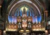 Chorał gregoriański: zapomniany klucz do liturgicznego pokoju w Kościele? Bazylika Notre-Dame w Montrealu w kanadyjskim Quebecu — zdjęcie ilustracyjne do artykułu o chorale gregoriańskim i sporze liturgicznym w Kościele