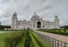 Katolicy w Bengalu Zachodnim celem skoordynowanej kampanii zastraszania Victoria Memorial Hall w Kolkacie, marmurowy zabytek z kopułą, w stanie Bengal Zachodni w Indiach